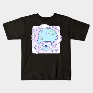 Cute zombie pup bubble head cutie Kids T-Shirt